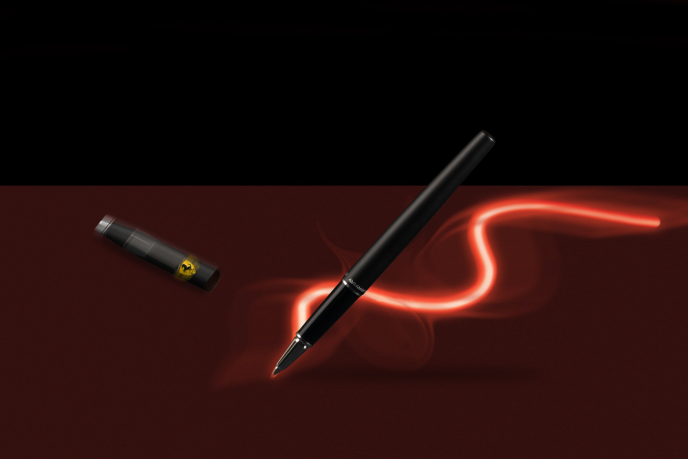 Fotografia de produto; Caneta ferrari