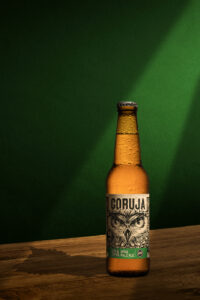 Fotografia de produto; Cerveja; Cerveja coruja