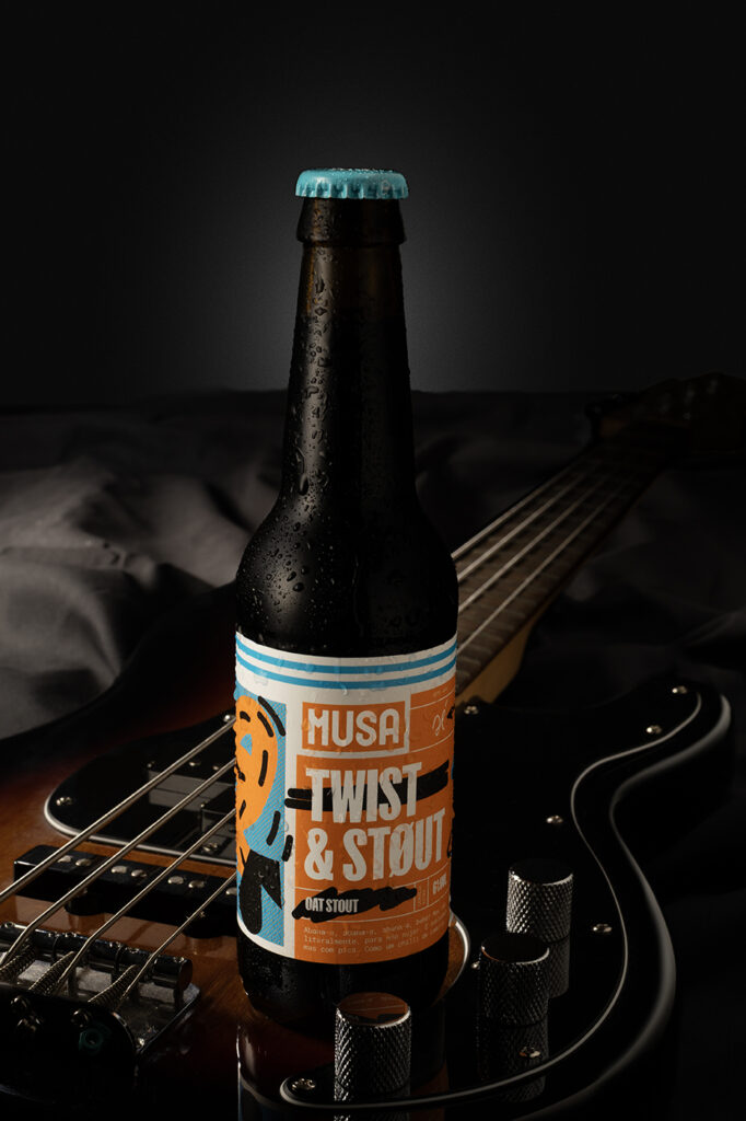 Fotografia de produto; Cerveja; Cerveja Musa