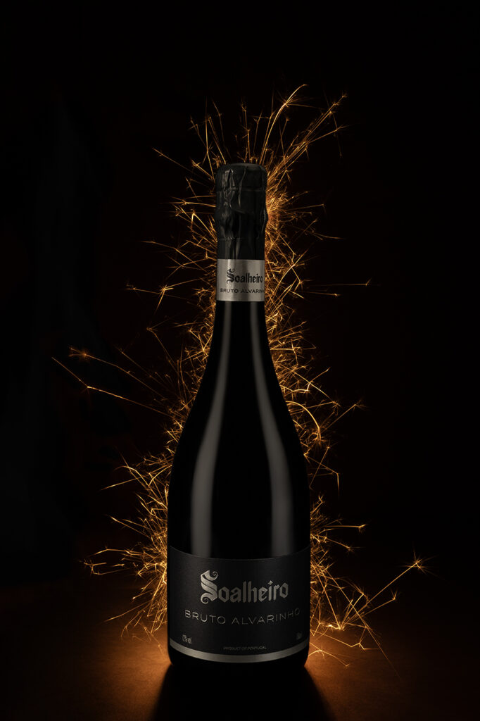 Fotografia de produto; Vinho; Soalheiro; Espumante