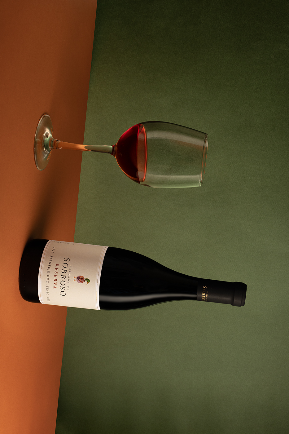 Fotografia de produto; Fotografia de vinho; Sobroso