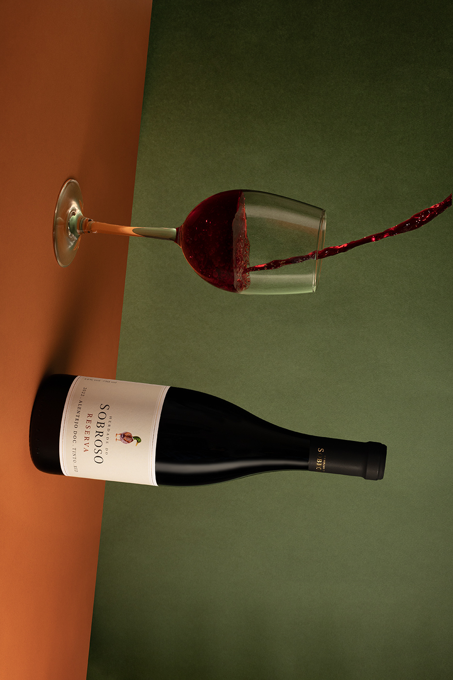 Fotografia de produto; Fotografia de vinho; Sobroso
