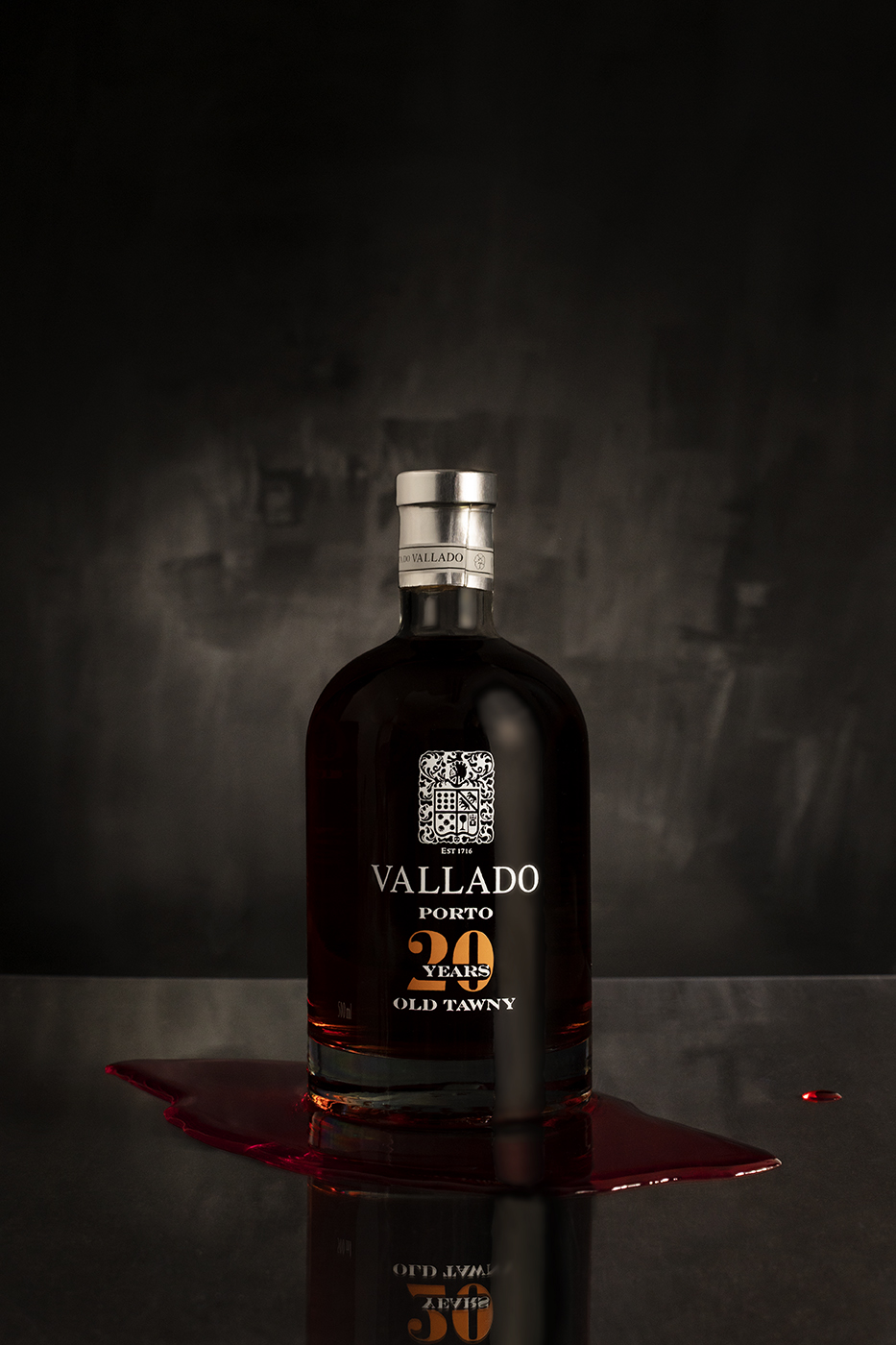 Fotografia de produto; Fotografia de vinho; Vallado